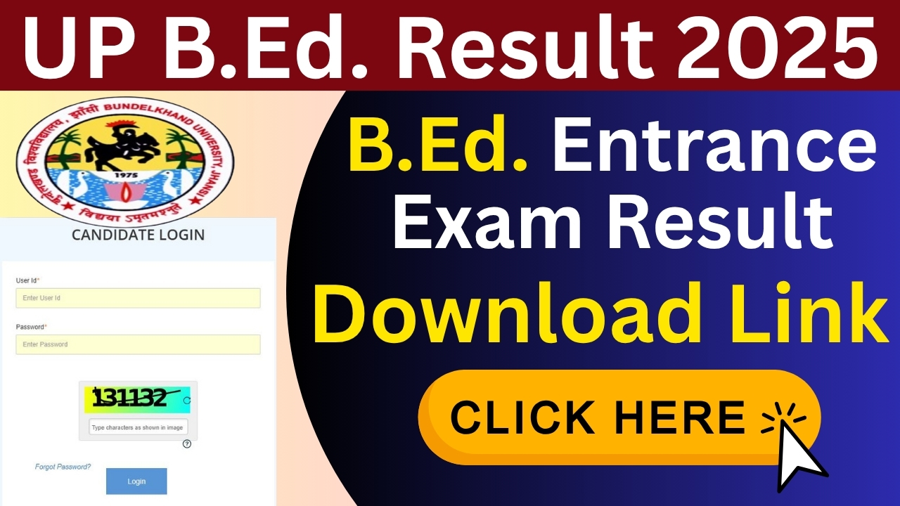 UP B.Ed. Result 2025